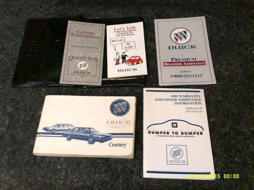 1995 buick century owners manuals.