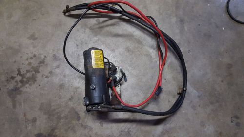 Volvo penta 290 outdrive hydraulic tilt pump/lines/power cables