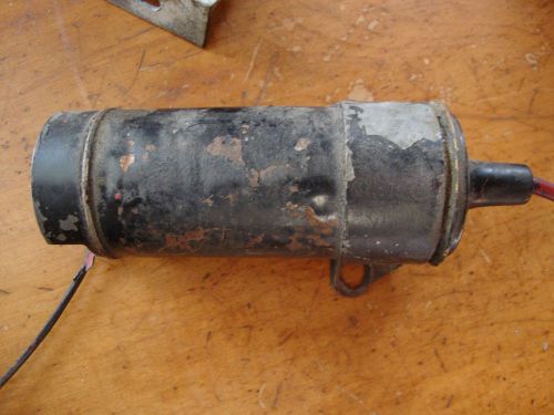 Vintage delco remy coil 1930 or older tested rat rod dist on top + bottom old