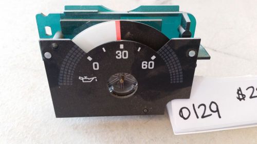 1988 chevrolet truck oil pressure gauge- item 00129