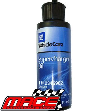 Gm supercharged oil v6 l67