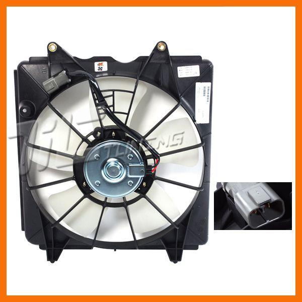 06-11 civic 1.8l 4-cyl ho3117100 radiator fan blade motor shroud assy non hybrid
