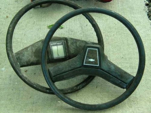 Chevy car  steering wheel