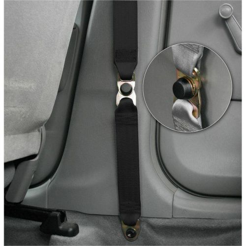 Aloc black seat belt extender 12 &#034;es 191501