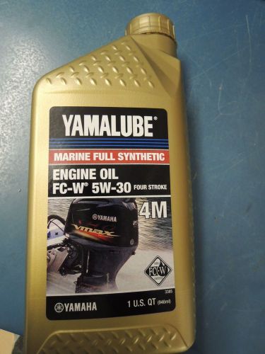 Yamaha yamalube 4 stroke fc-w 5w-30 4m oil synthetic lub-05w30-fc-12