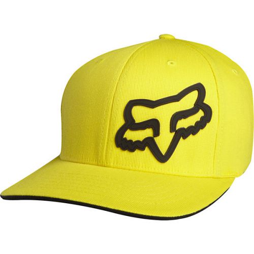 Fox racing signature flexfit hat yellow/black
