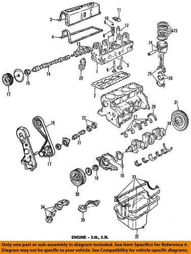Ford oem 94-01 ranger-engine cylinder head gasket f3zz6051c