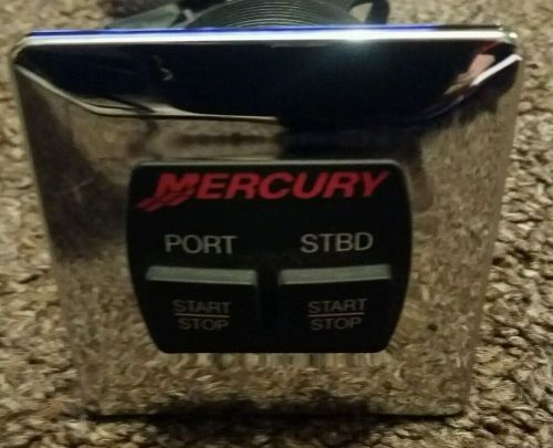 Mercury dual engine start and stop controls