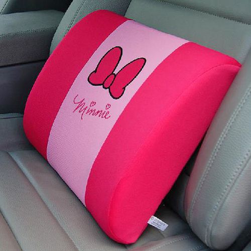Car seat cushion pillow comfortable interior / mickey mouse / pink