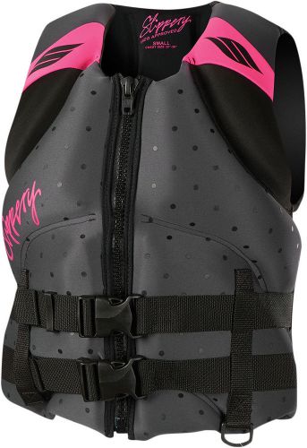 Slippery women&#039;s electra watercraft vest / life jacket (black/pink) choose size