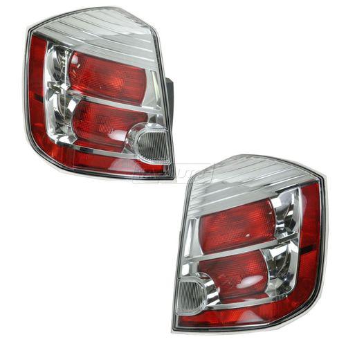 Taillight taillamp outer brake lights pair set of 2 for 10-12 nissan sentra 2.0l