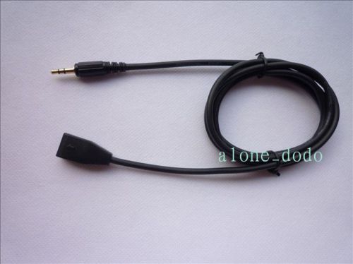 Aux connecting line adapter cd radio changer cable for bmw e46 mp3 mobile phone