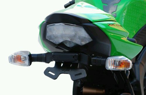 Kawasaki zx6r &amp; zx10r fender eliminator / tail tidy. evotech performance
