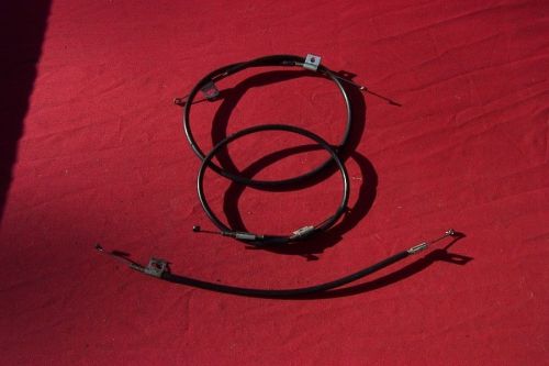 1963 chevrolet impala ss belair biscayne wagon set of (3) heater control cables