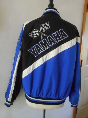 Vintage mens yamaha gyt snowmobile racing winter jacket coat s regular
