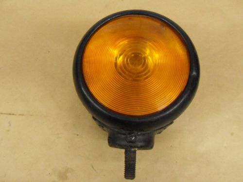 Vintage stratolite 036a amber marker lamp signal light 3 3/4&#034; lens
