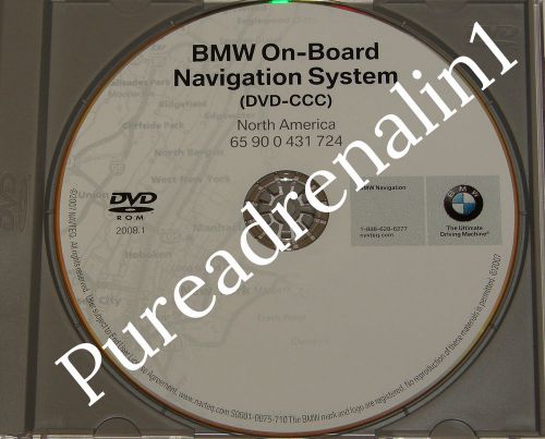 06 2007 2008 2009 bmw 645ci 645cic 650i e63 e64 navigation map cd dvd us canada