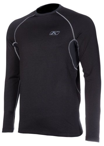Klim 2016 aggressor snow base layer shirt 2.0 black men all sizes
