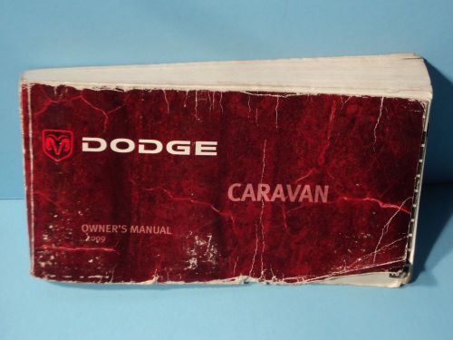 09 2009 dodge caravan owners manual