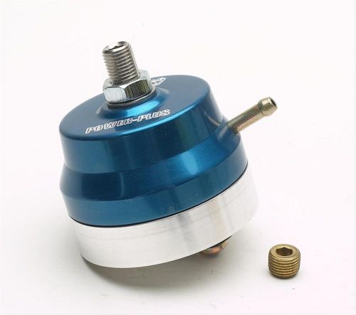 Bbk fuel pressure regulator billet aluminum blue anodized 35-70 psi ford 5.0l ea