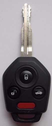 Oem subaru key / keyless entry remote / 4 button key fob / fcc: cwtwb1u811