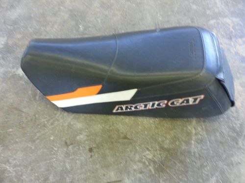 07 08 09 10 arctic cat m series crossfire seat assembly black orange m1000 m8