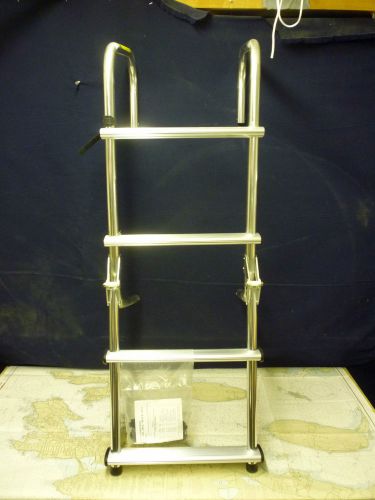 Eez-in aluminum folding transom ladder