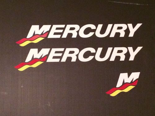 Mercury  racing outboard  engine decals