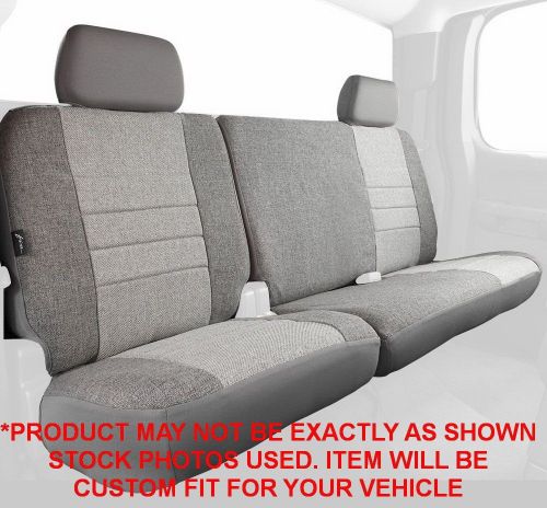 Fia custom fit rear seat cover tweed gray fits: 02-09 ram 1500 2500 3500