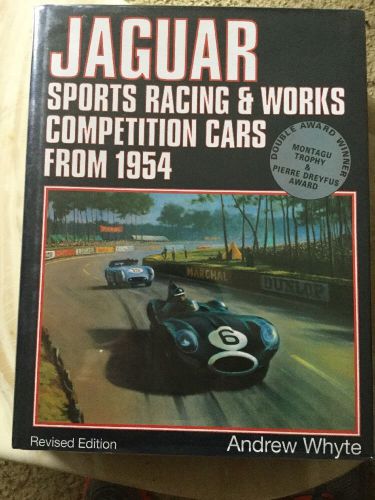 Jaguar sports racing: works competition cars from 1954 book  &#034;new&#034;