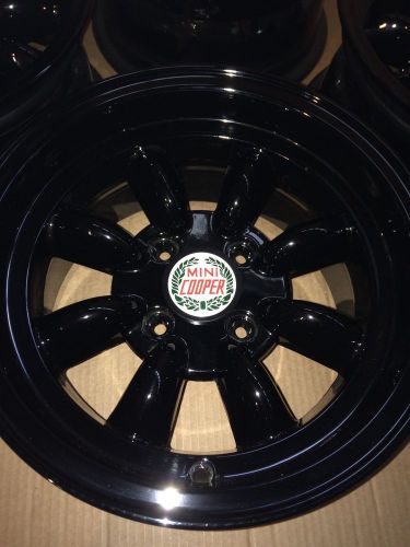 Set of 4 minilight austin rover classic mini cooper mg sprite wheels rims 7 x 13