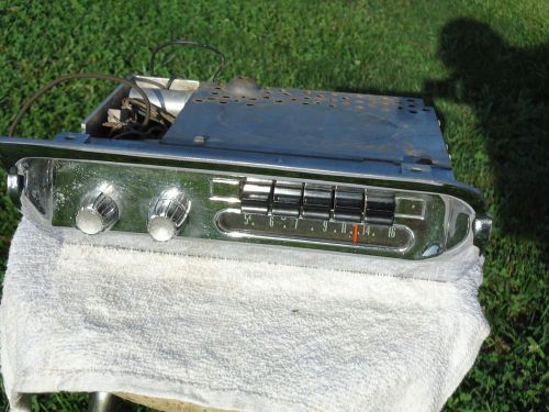 Vintage philco ar5 car radio  / antique car radio