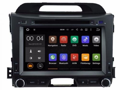 8&#034; android 5.1 navi car dvd player radio gps for kia sportage r 2010-2015 2din