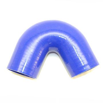2.75&#034; silicone silicon 135 degree bend elbow blue 2 3/4