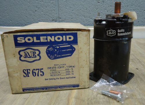 Sf675 a&amp;e solenoid ford
