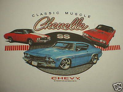 Chevelle t-shirt-ss 1966 1967 1969 1973~ 66 67 69 72 73 -md-lg-xl-xxl