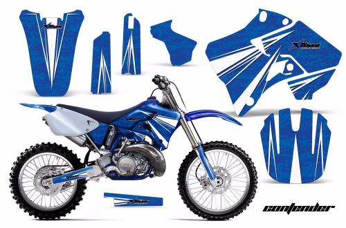 Yamaha graphic kit amr racing bike decal yz 125/250 decals mx parts 96-01 contdr