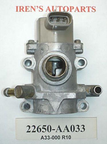 90-99 subaru legacy impreza  idle air control valve iac 22650 aa033, a33-000 r10