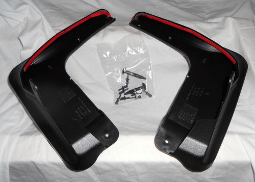 2011 to 2013 bmw 335i coupe/convertible splash/mud guards -set of 4 -factory oem