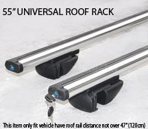 Abl 55" high quality vehicle roof top cross bars luggage cargo rack fastship nwg