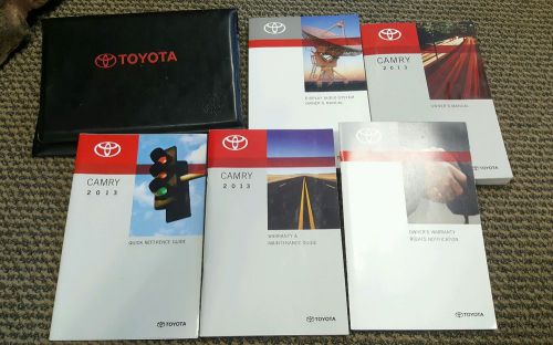 2013 toyota camry owner&#039;s manual
