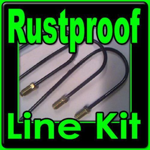 Chevy and gmc truck brake line kit for 1967 to 1997  coated rustproof lines