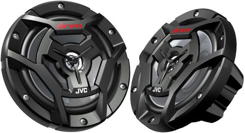 Pair jvc cs-dr6200m 6.5&#034; 300w 2-way motorcycle  atv powersports marine speakers