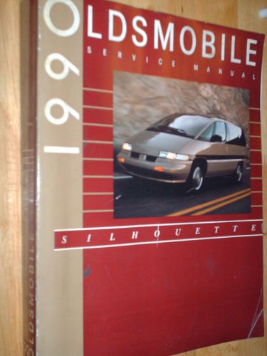 1990 oldsmobile silhouette shop manual / book