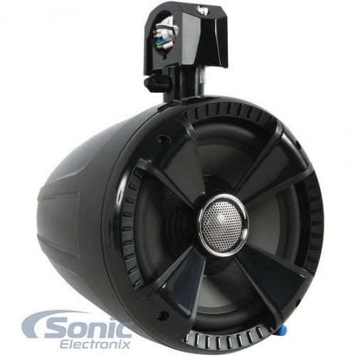 Soundstream wts-8b 8&#034; gloss black wake tower speakers