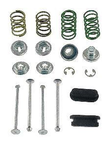 Carlson h4060-2 brake shoes hold down kit, front, rear