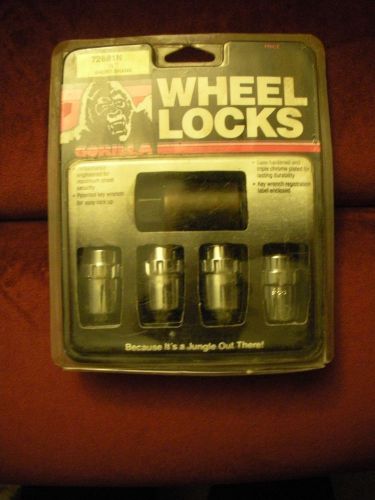 New gorrilla wheel locks #72681n 1/2&#034; short shank