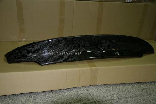 Bmw e92 335i coupe m3 real carbon fiber csl style rear trunk spoiler by taiwan