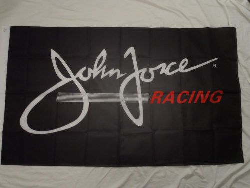 John force racing 3 x 5 polyester banner flag man cave nhra racing!!!