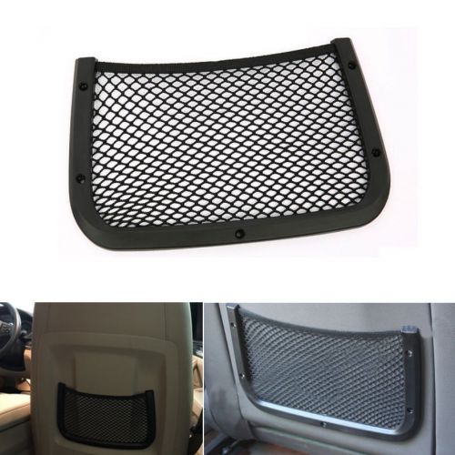Car rear seat truck storage luggage organizer holder mesh cargo pouch net pocket
